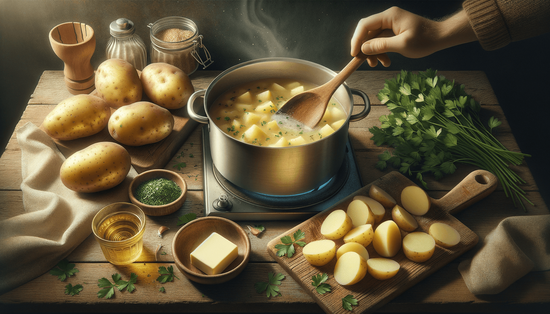 How to Make Potato Soup from Scratch