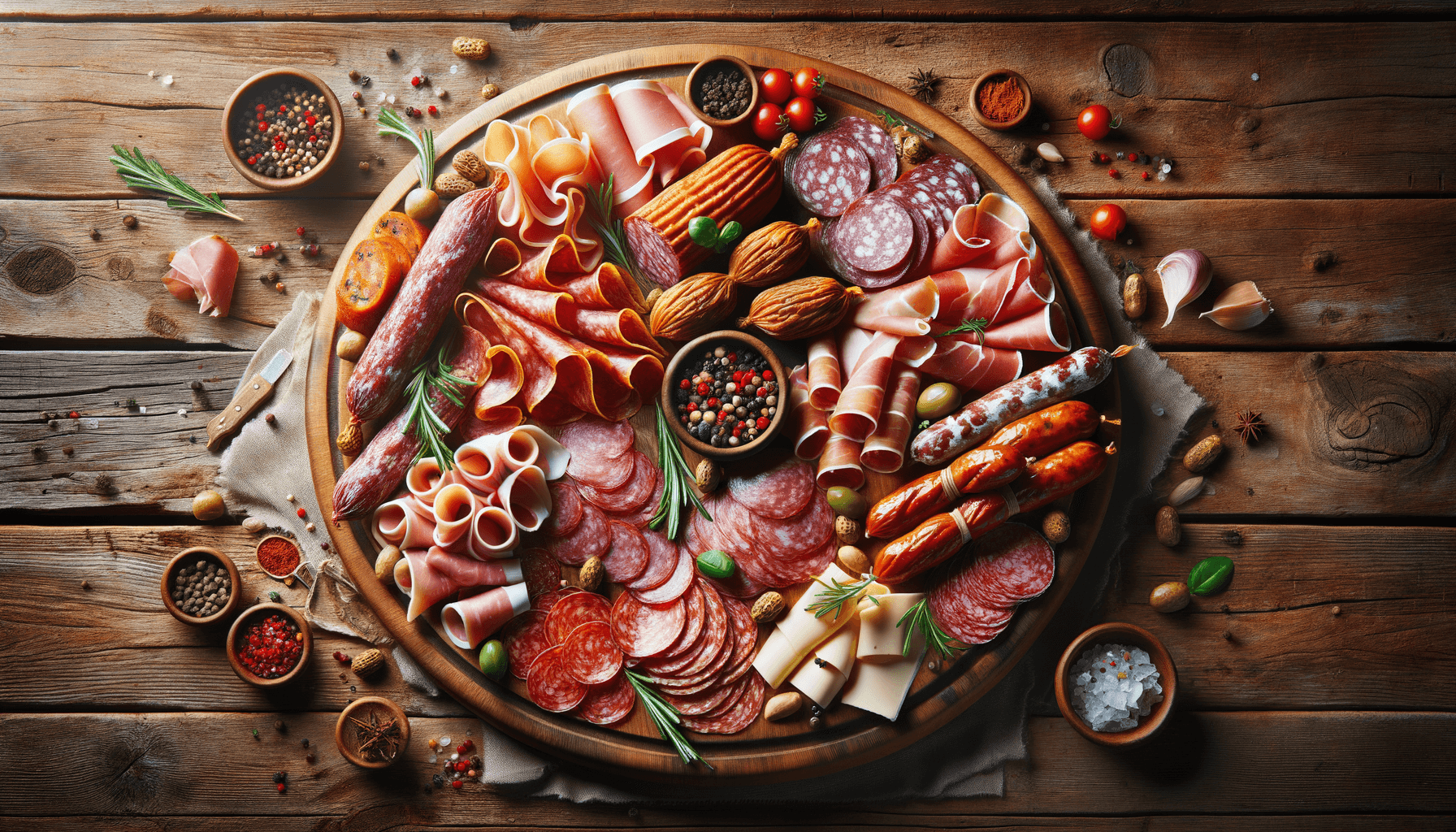 Charcuterie Board Meats for Savory Spreads