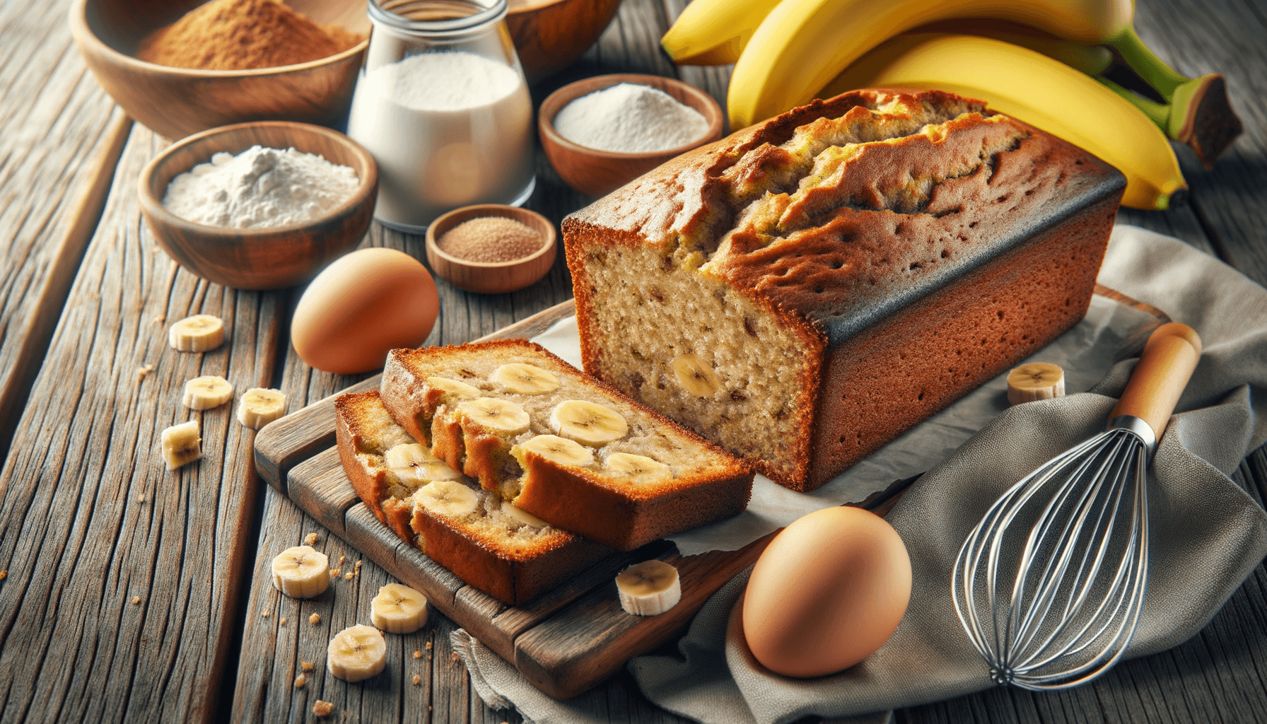 Moist Banana Bread Recipe for a Snack