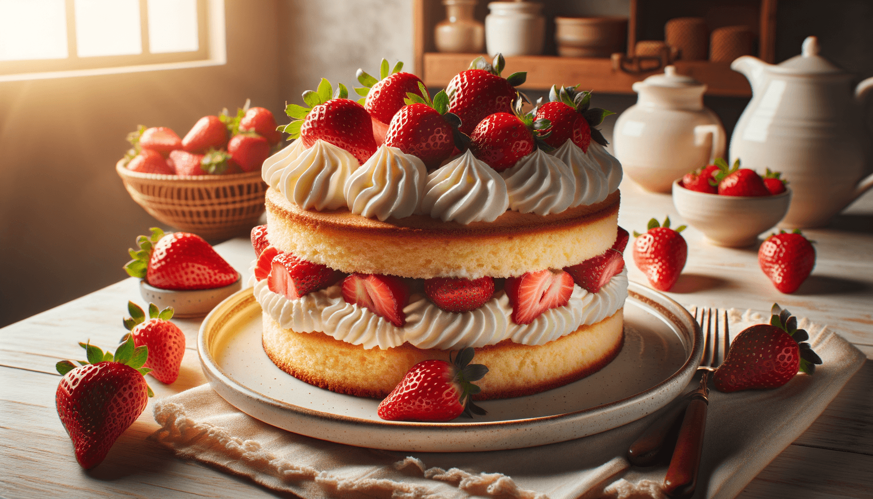 Homemade Strawberry Shortcake for Any Occasion