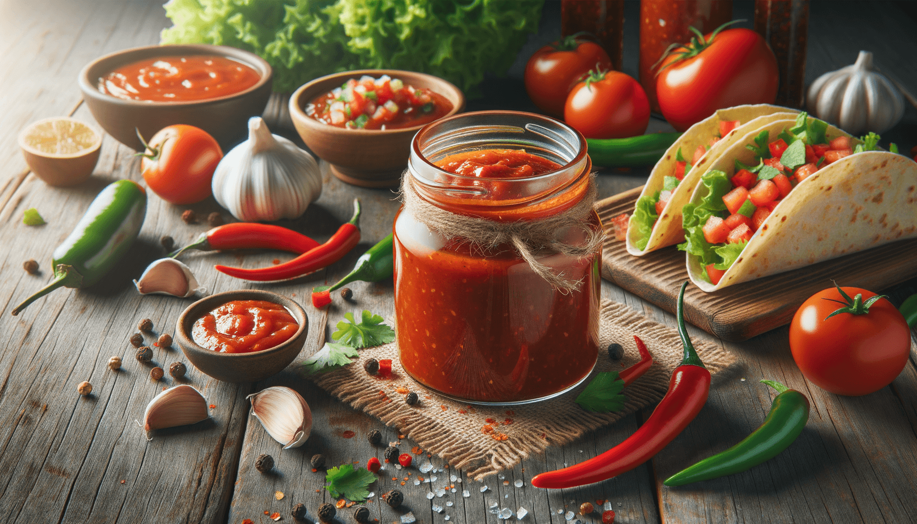 Homemade Chili Sauce for Tacos and More