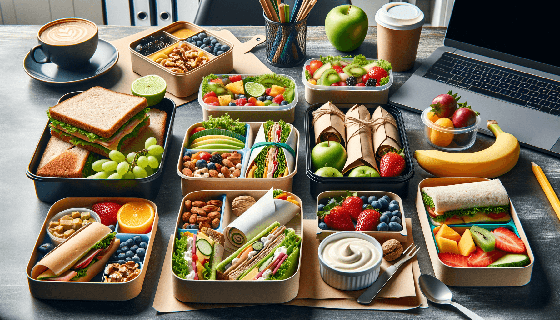 Packed Lunch Ideas for Adults at Work