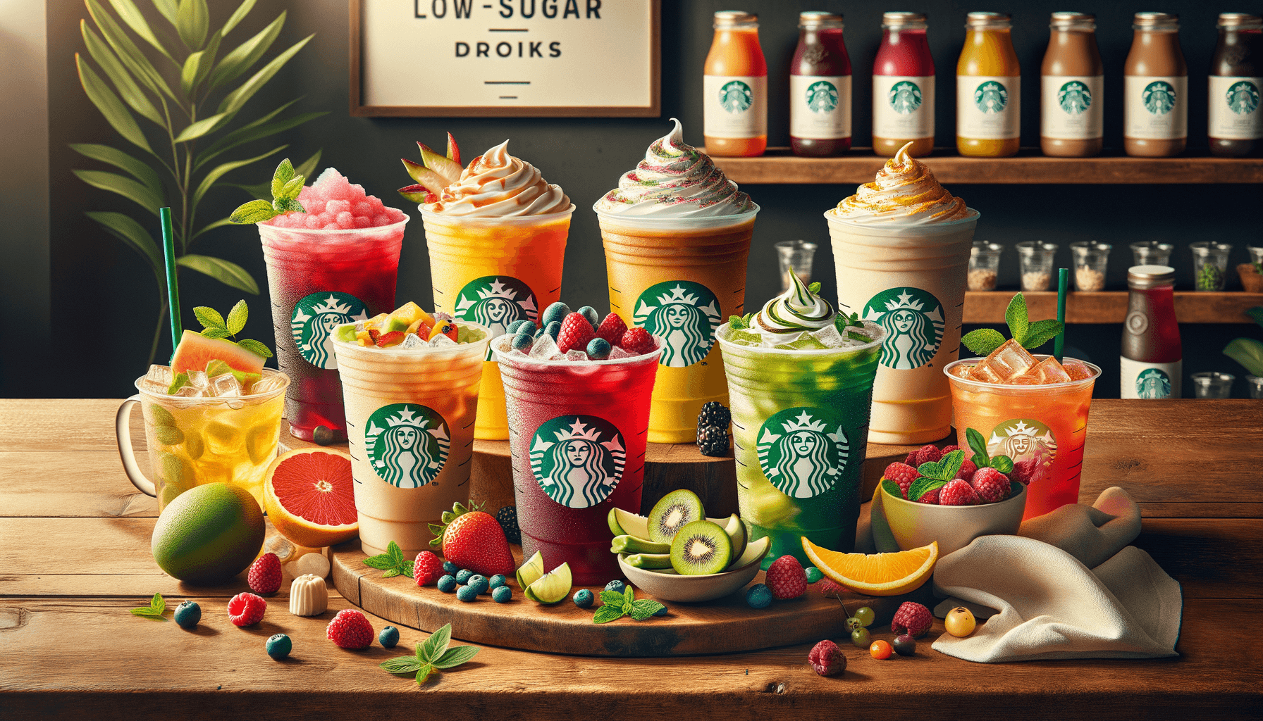 Starbucks Low-Sugar Drinks for Health-Conscious Sippers