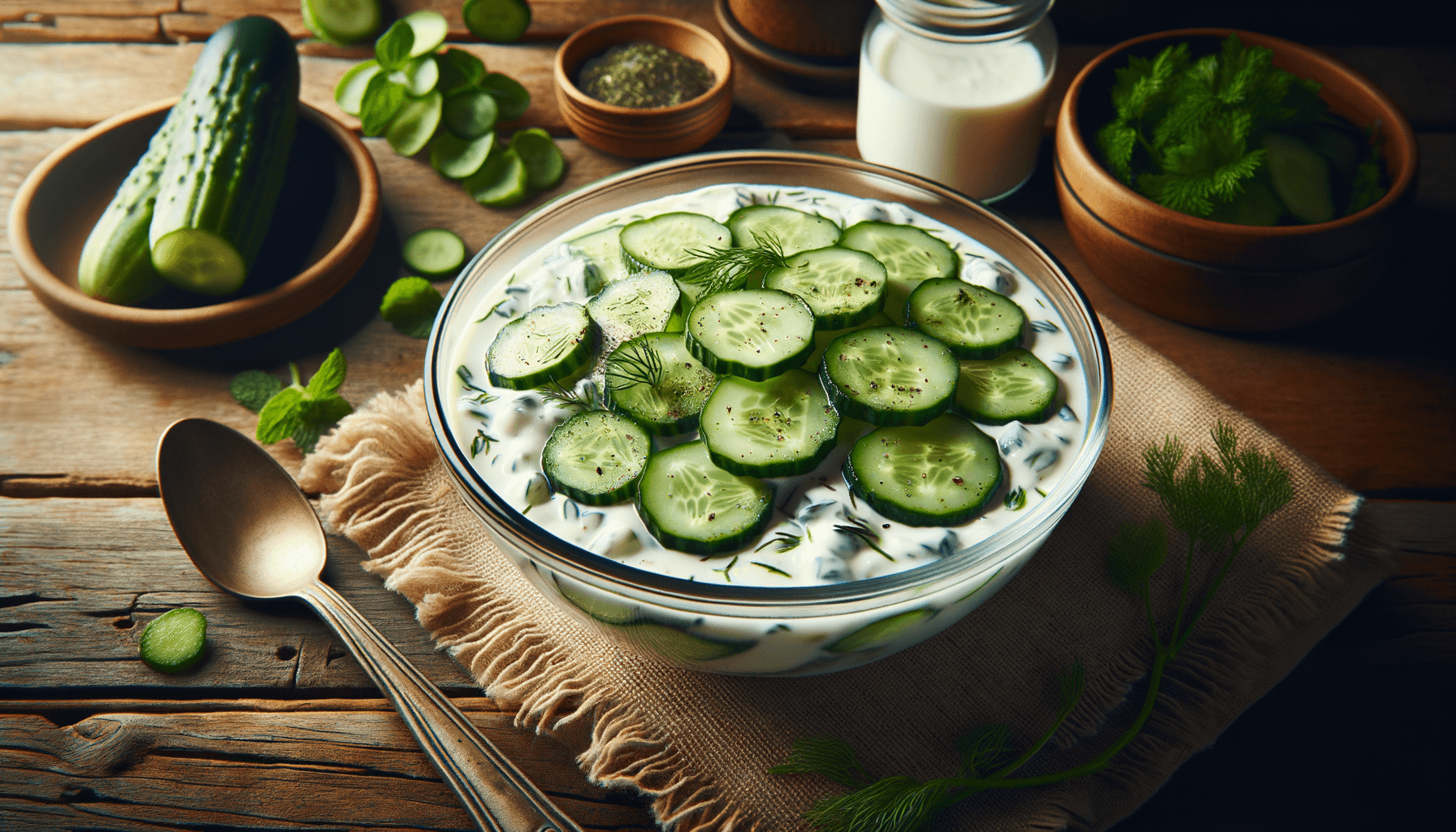 Cucumber Yogurt Salad for Creamy Cool Treats