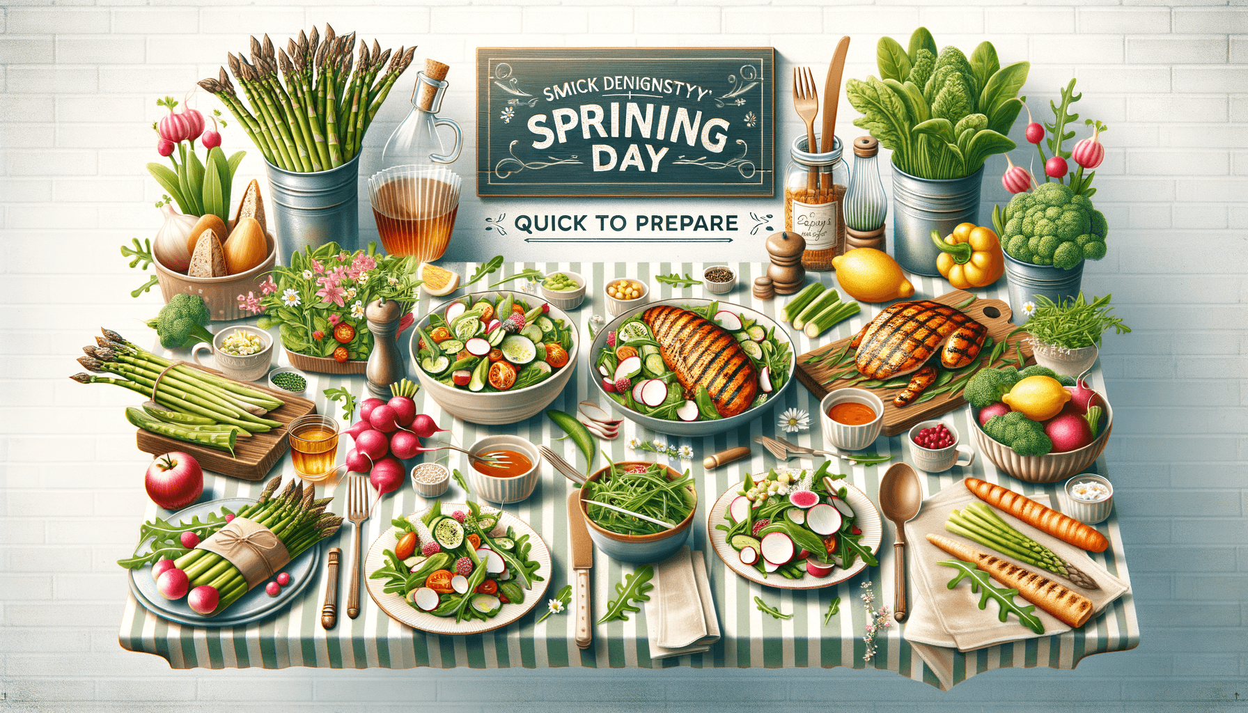 Quick and Healthy Spring Meals for Busy Days