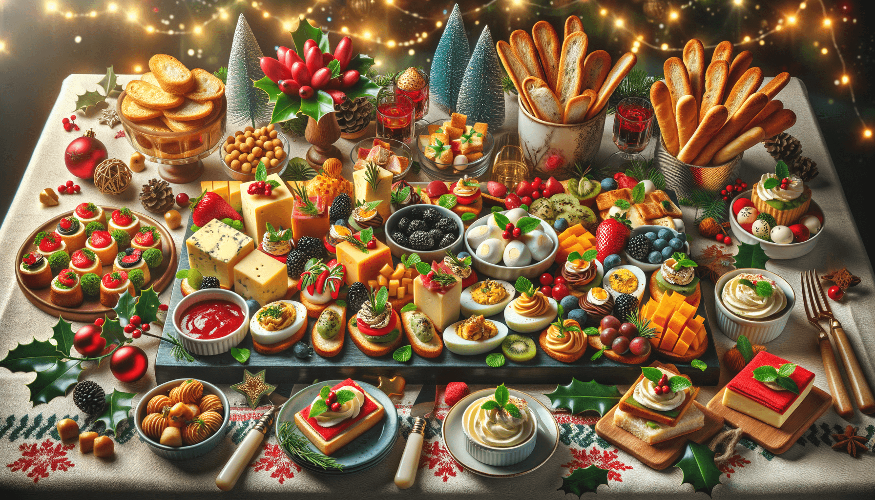 Festive Appetizer Recipes for Christmas Parties