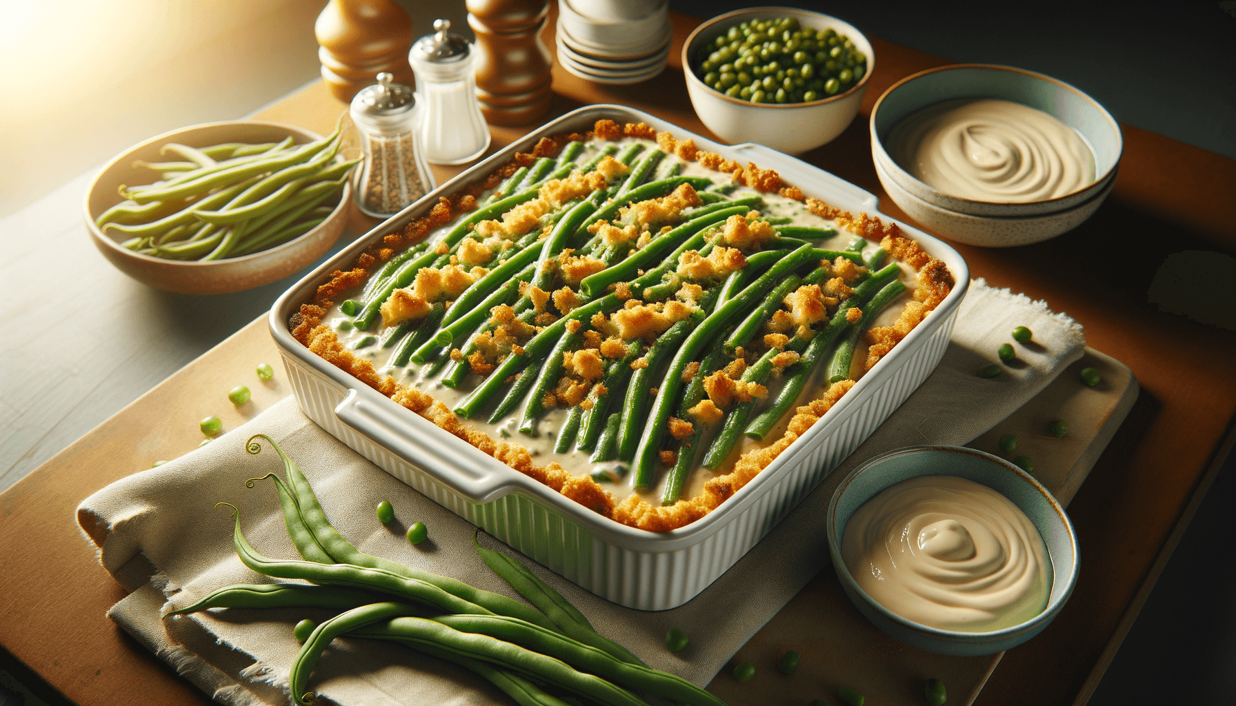 Vegan Green Bean Casserole for Plant-Based Eaters