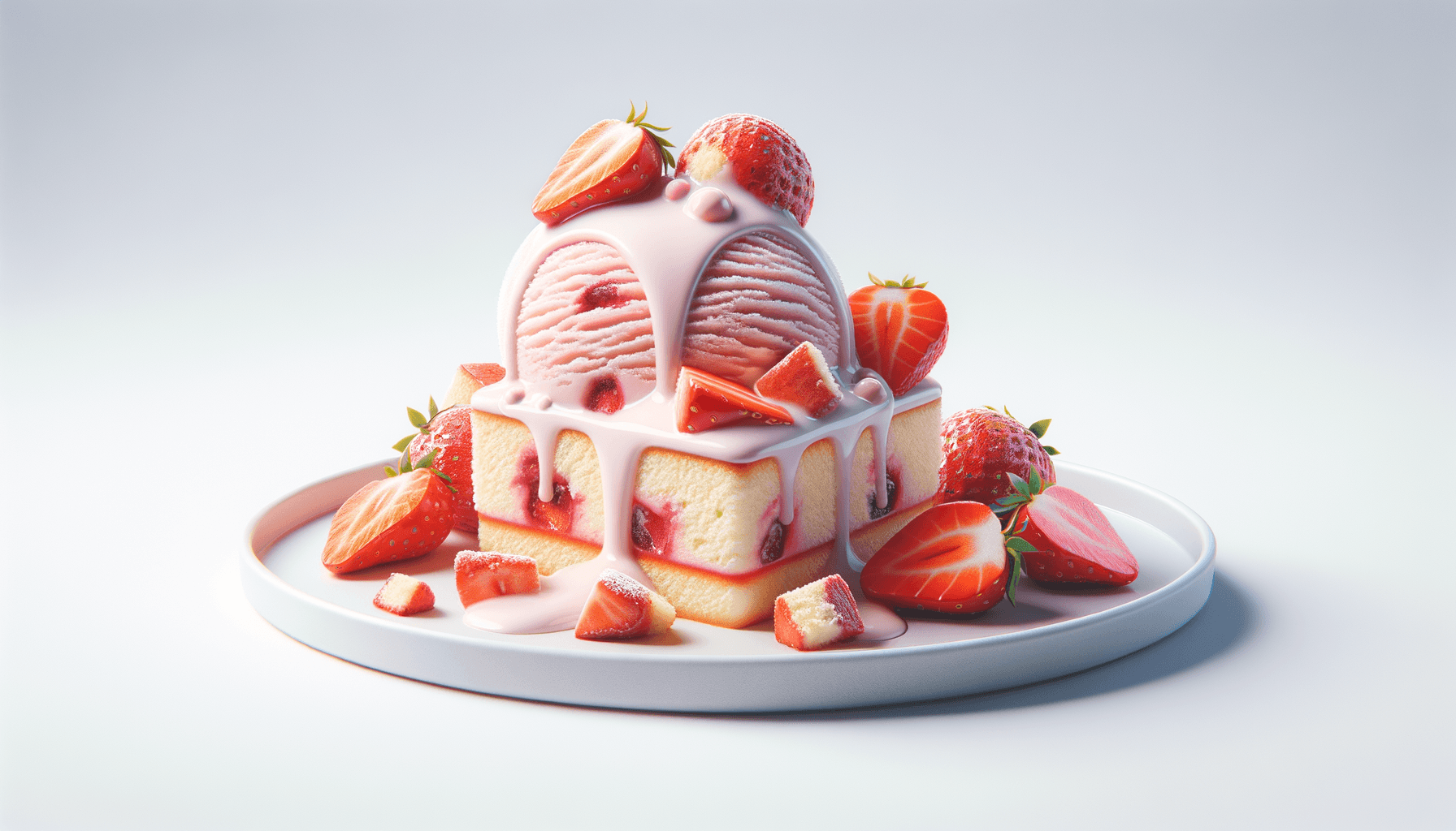 Strawberry Shortcake Ice Cream for Indulgence