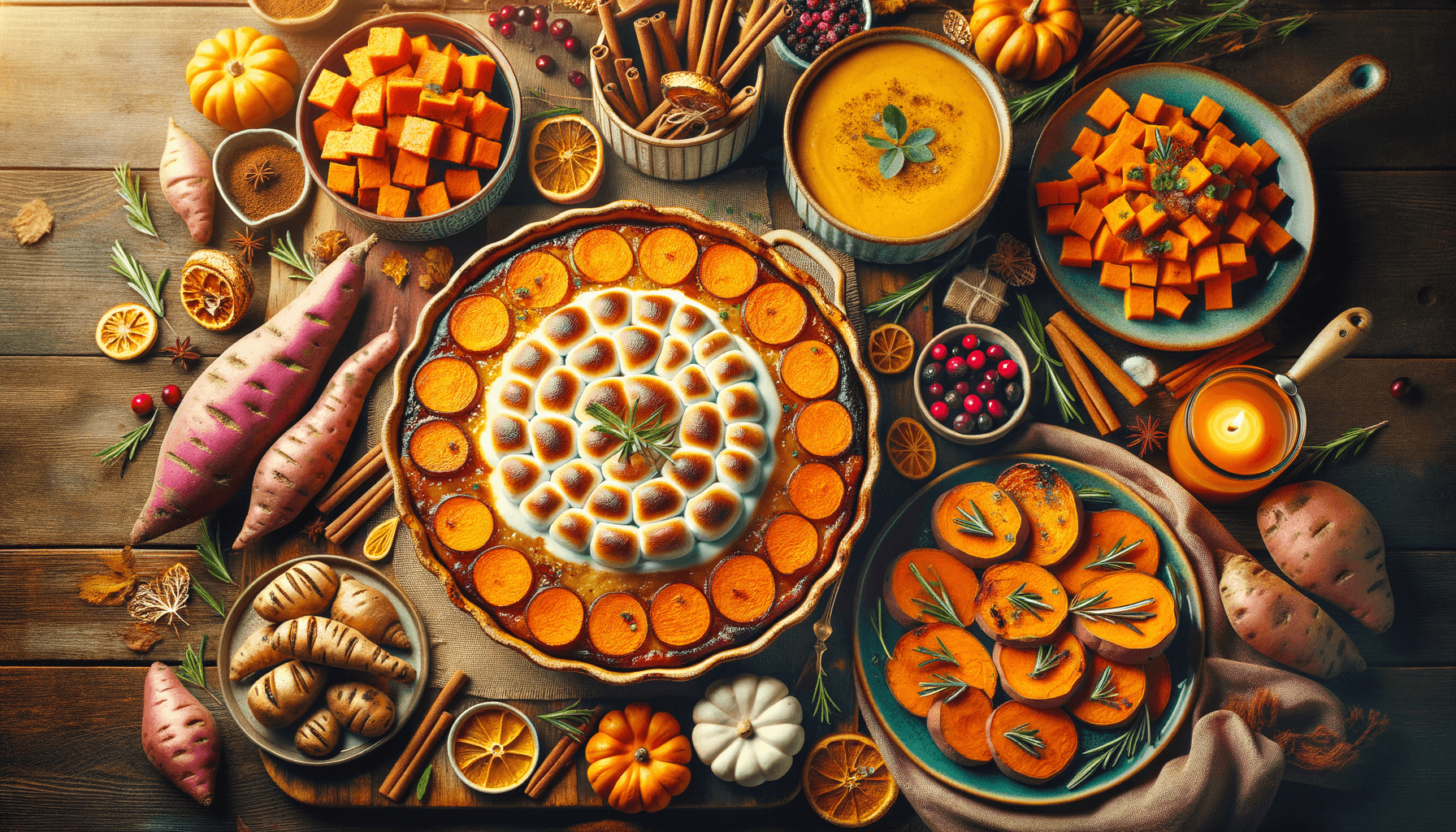 Sweet Potato Recipes for Thanksgiving Feast