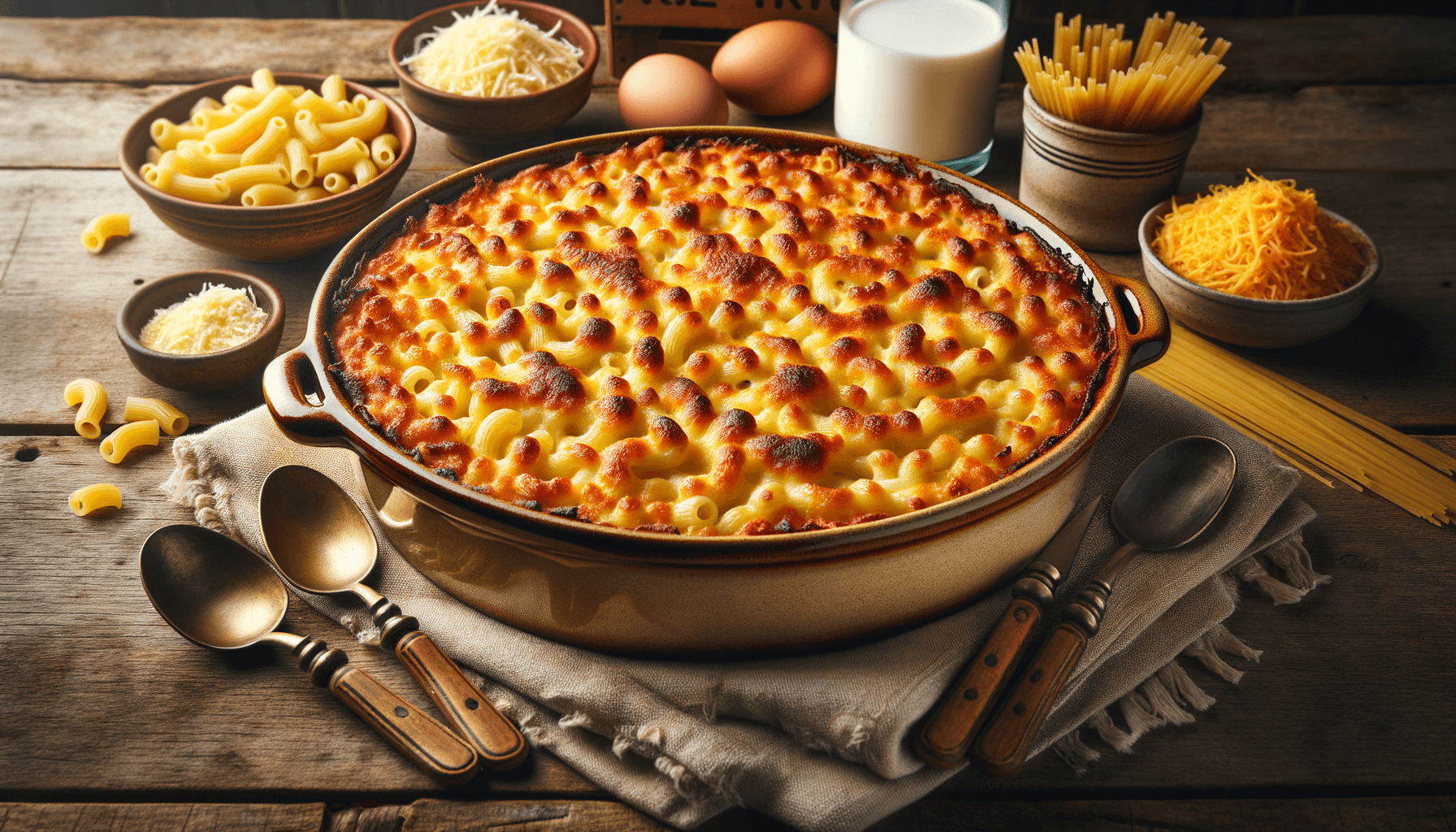 Easy Baked Mac and Cheese Recipe for Family Meals