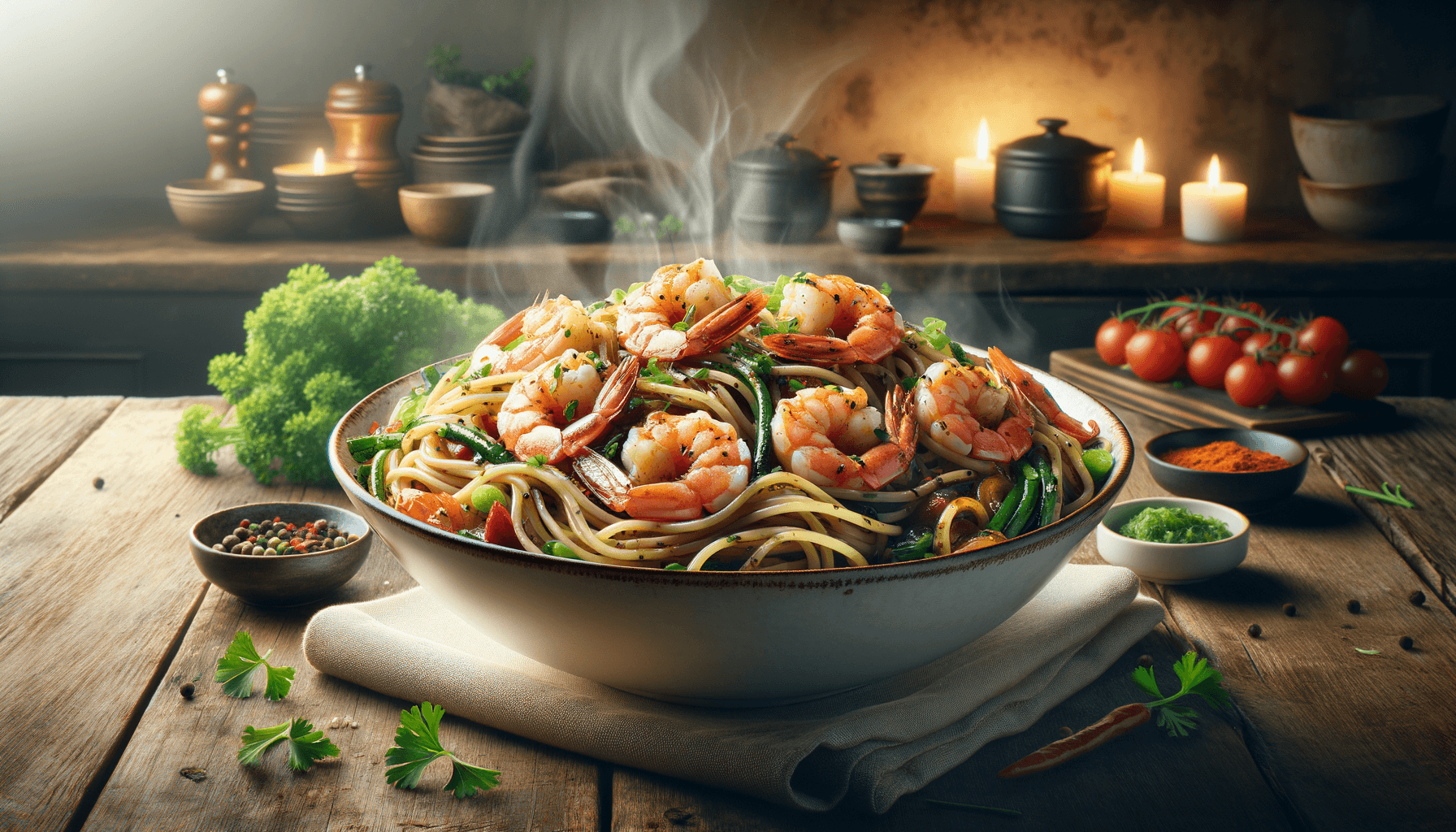 Shrimp and Noodles Recipes for Hearty Dishes