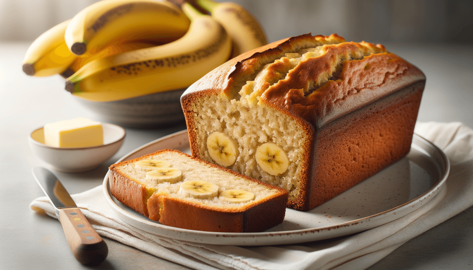 Banana Bread Using 2 Bananas for a Simple Snack