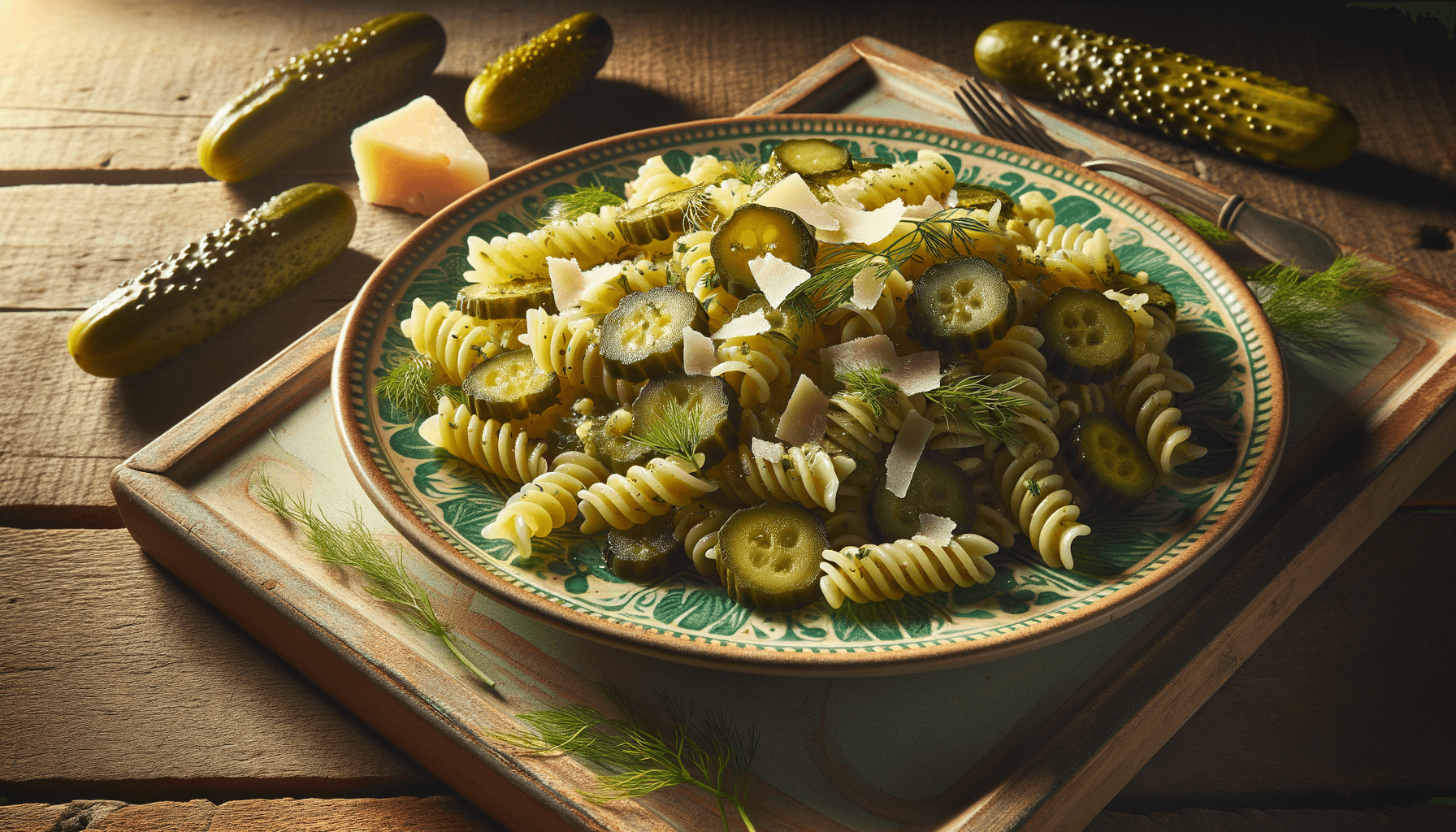 Tangy Dill Pickle Pasta Salad for Flavor Lovers