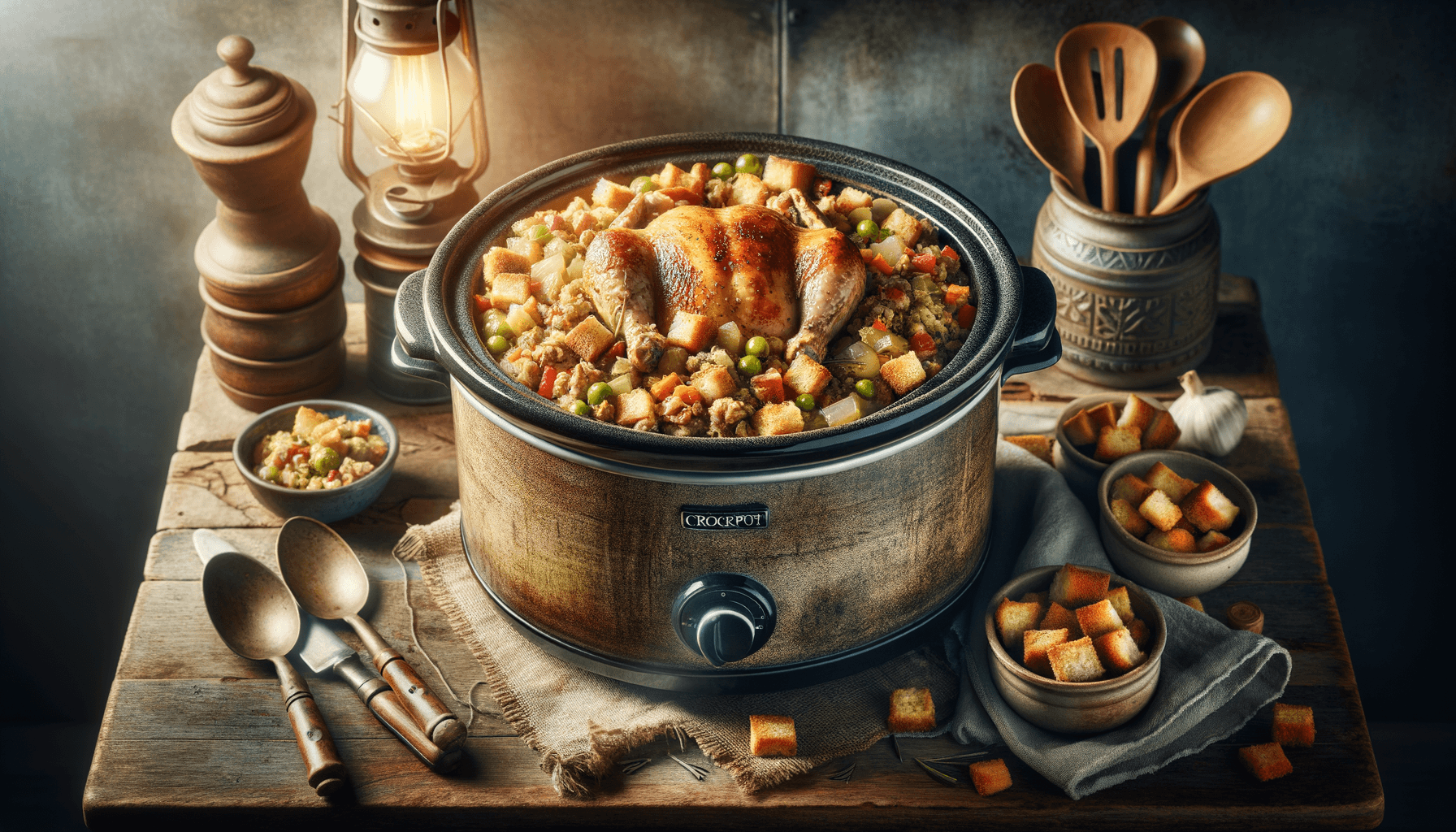 Crockpot Chicken Recipes with Stuffing for Hearty Meals