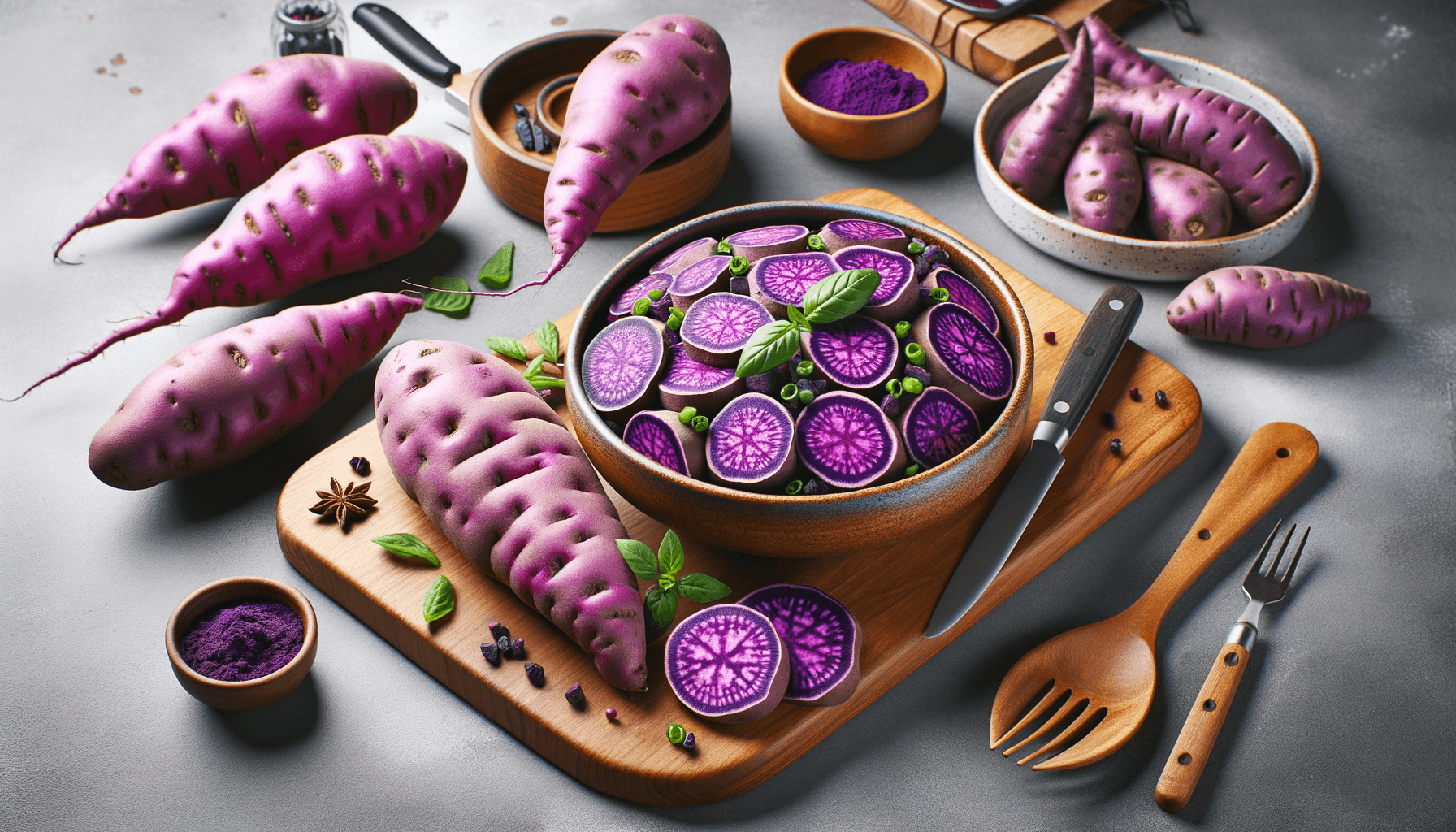 Purple Sweet Potato Recipes for Vibrant Dishes