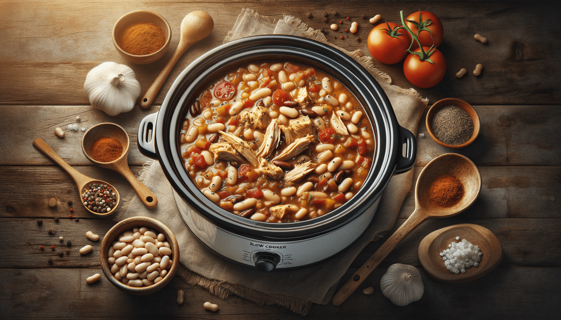 Slow Cooker White Bean Chicken Chili for Hearty Meals