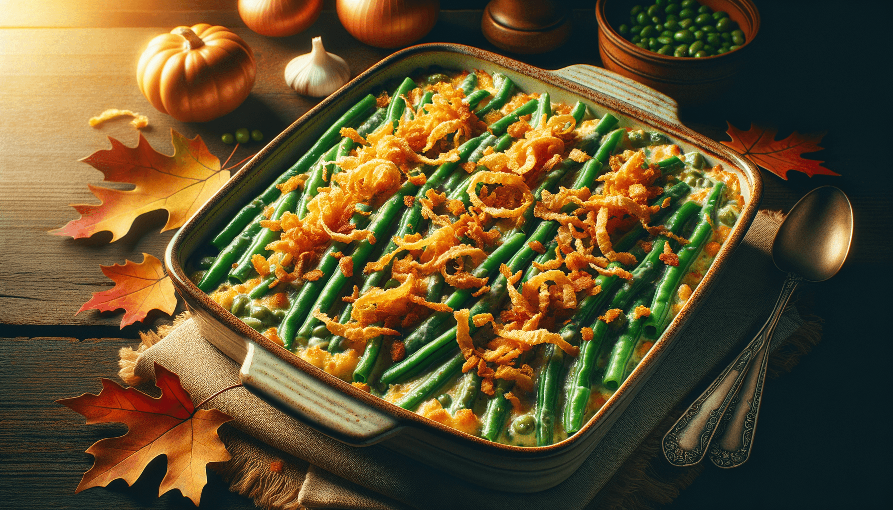 Fresh Green Bean Casserole for Seasonal Flavor