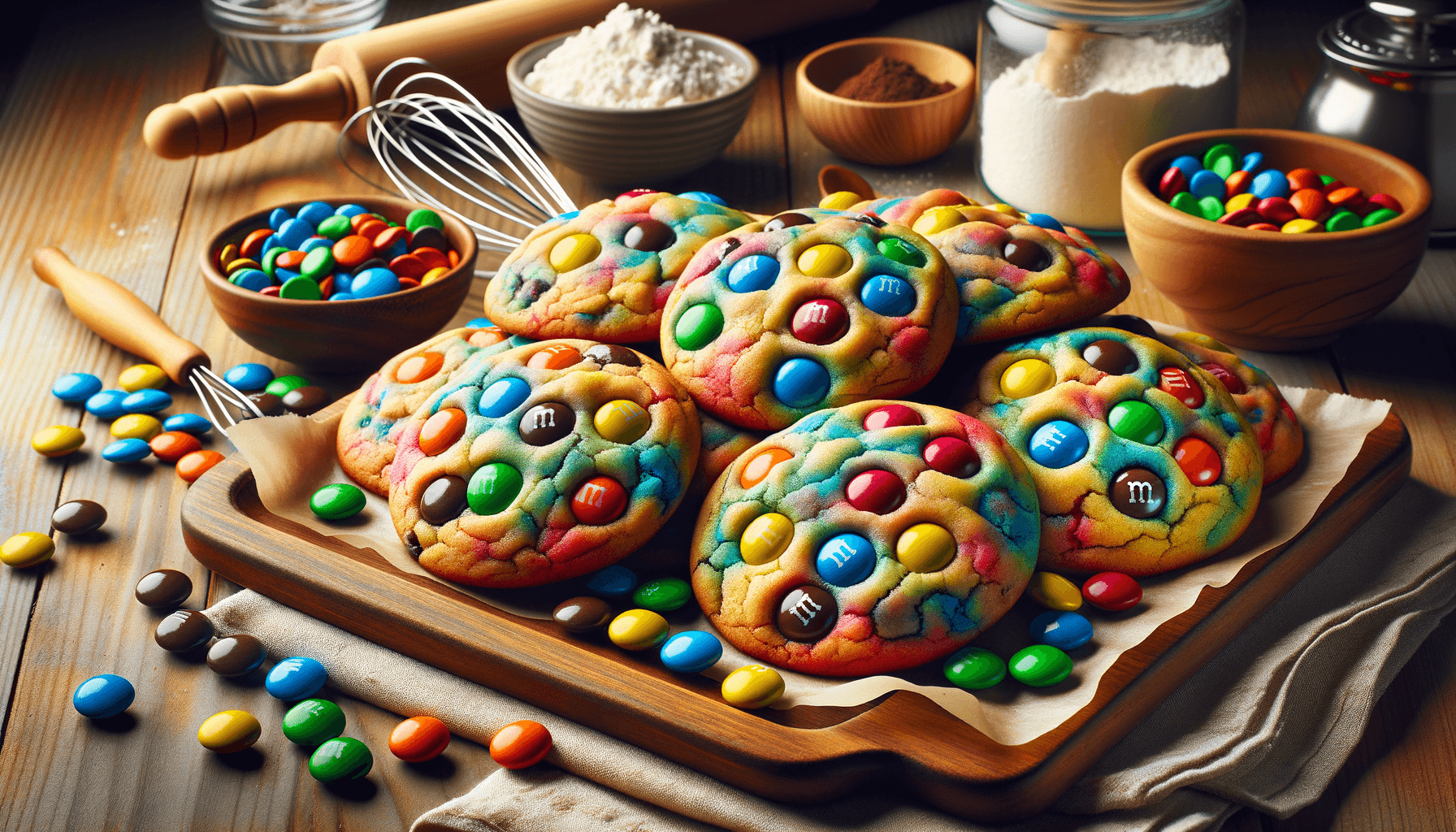 Colorful M&M Cookie Recipes for Fun Treats