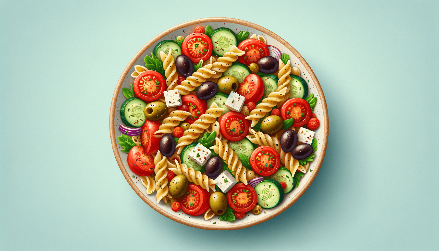 Classic Greek Pasta Salad Recipe to Try