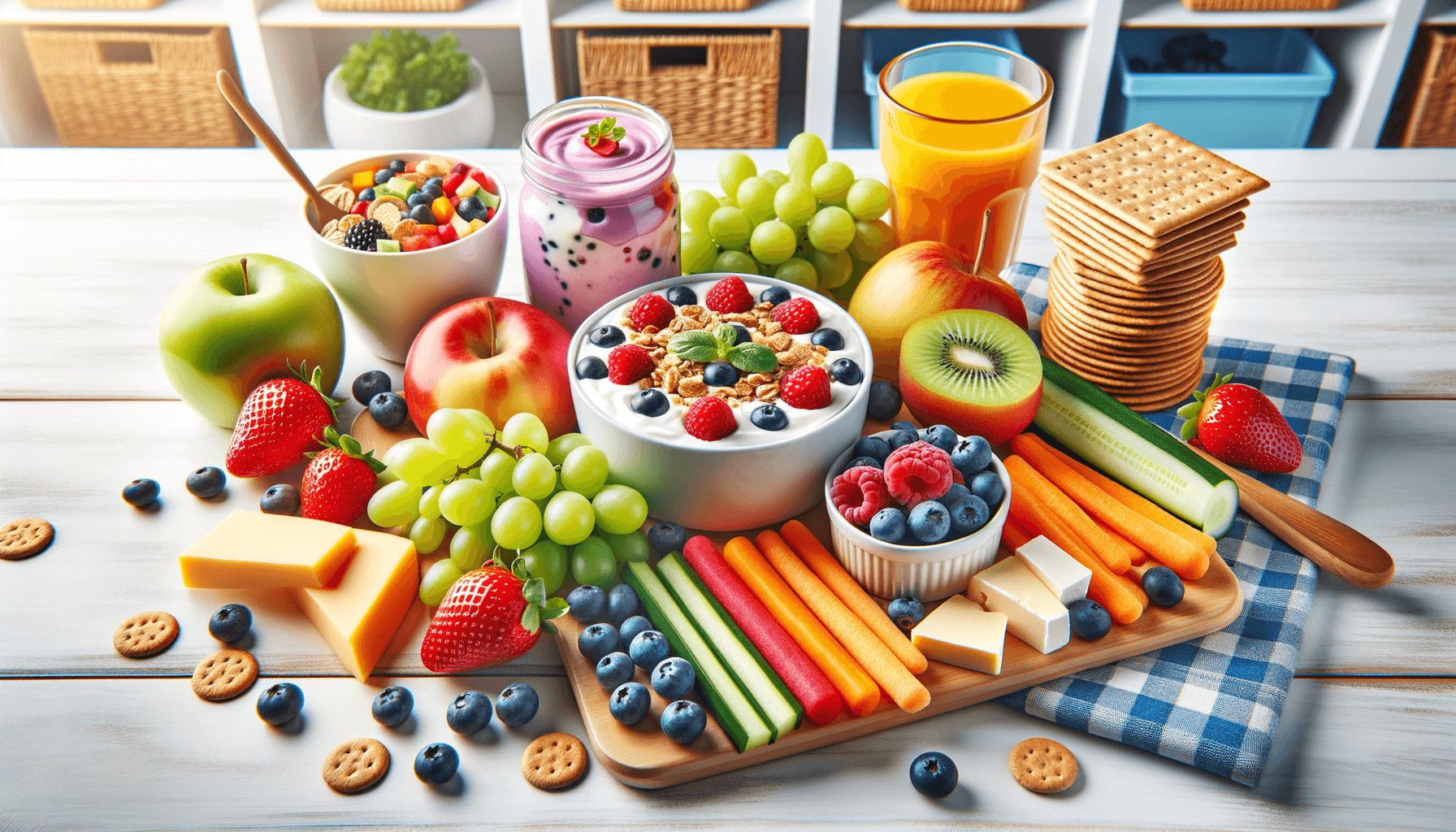 Healthy Snacks Kids Will Enjoy