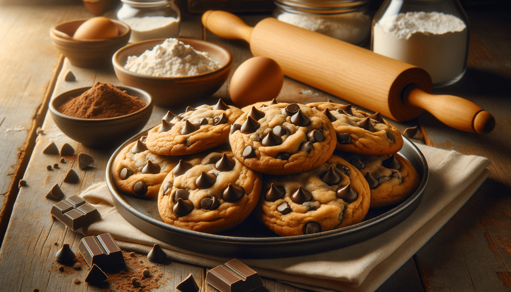 Classic Chocolate Chip Cookies from Scratch