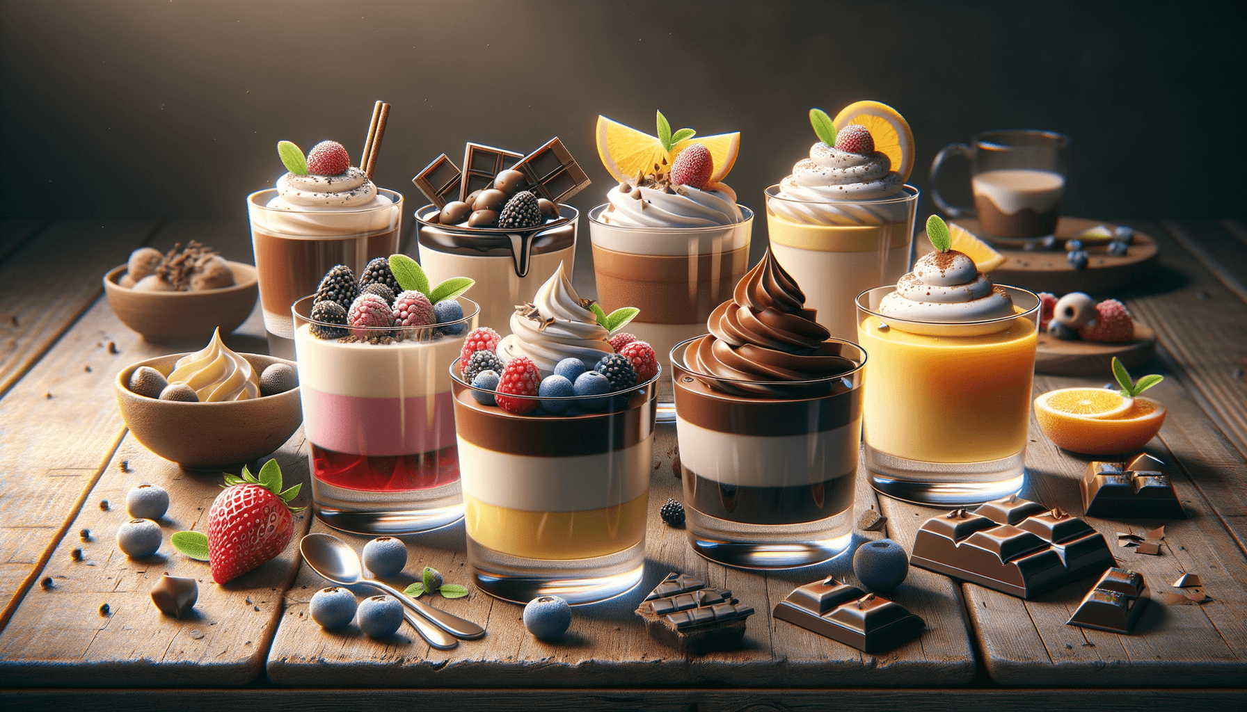 Desserts in Cups for Individual Servings