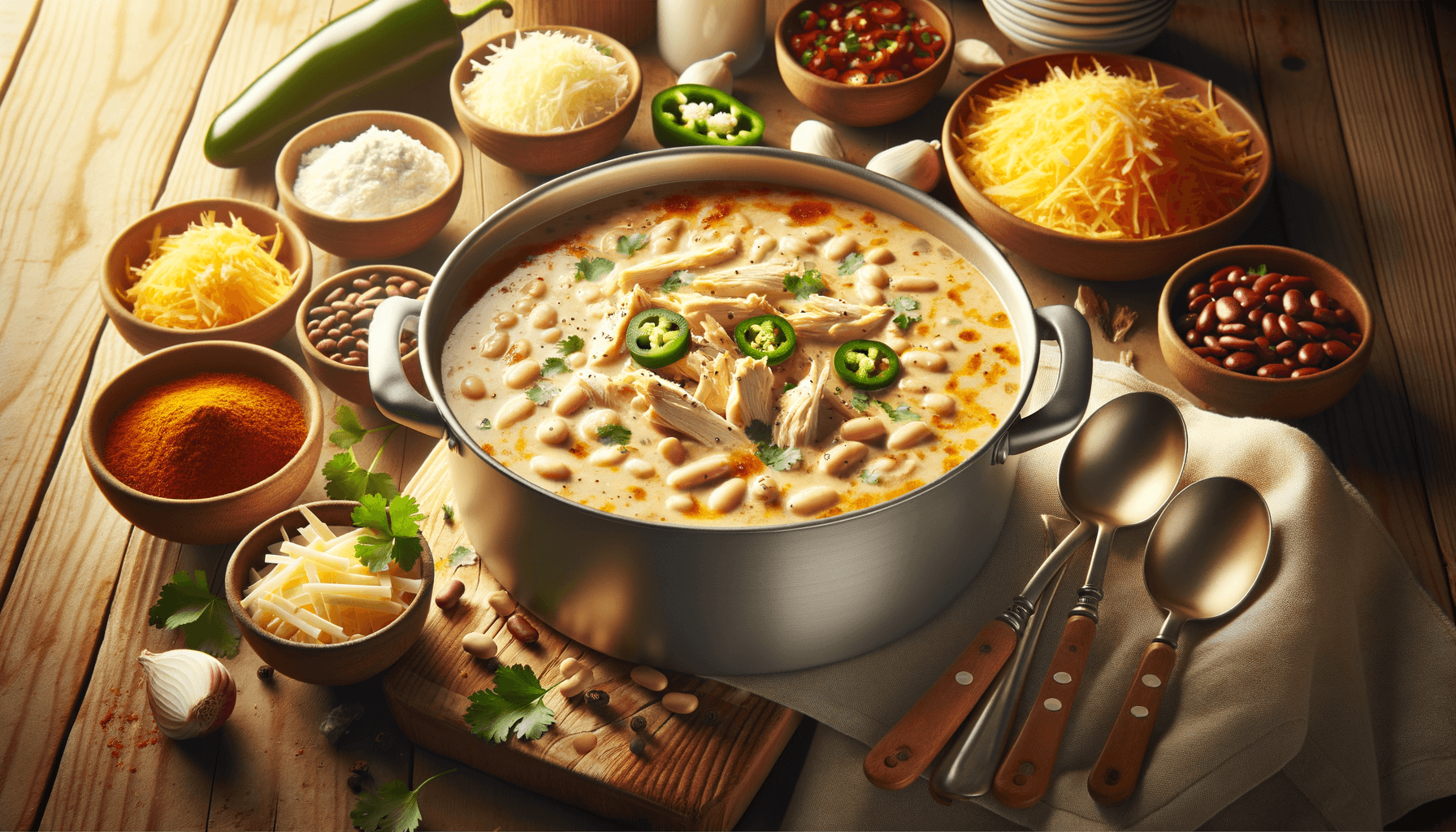 Easy White Chicken Chili for Family Feasts