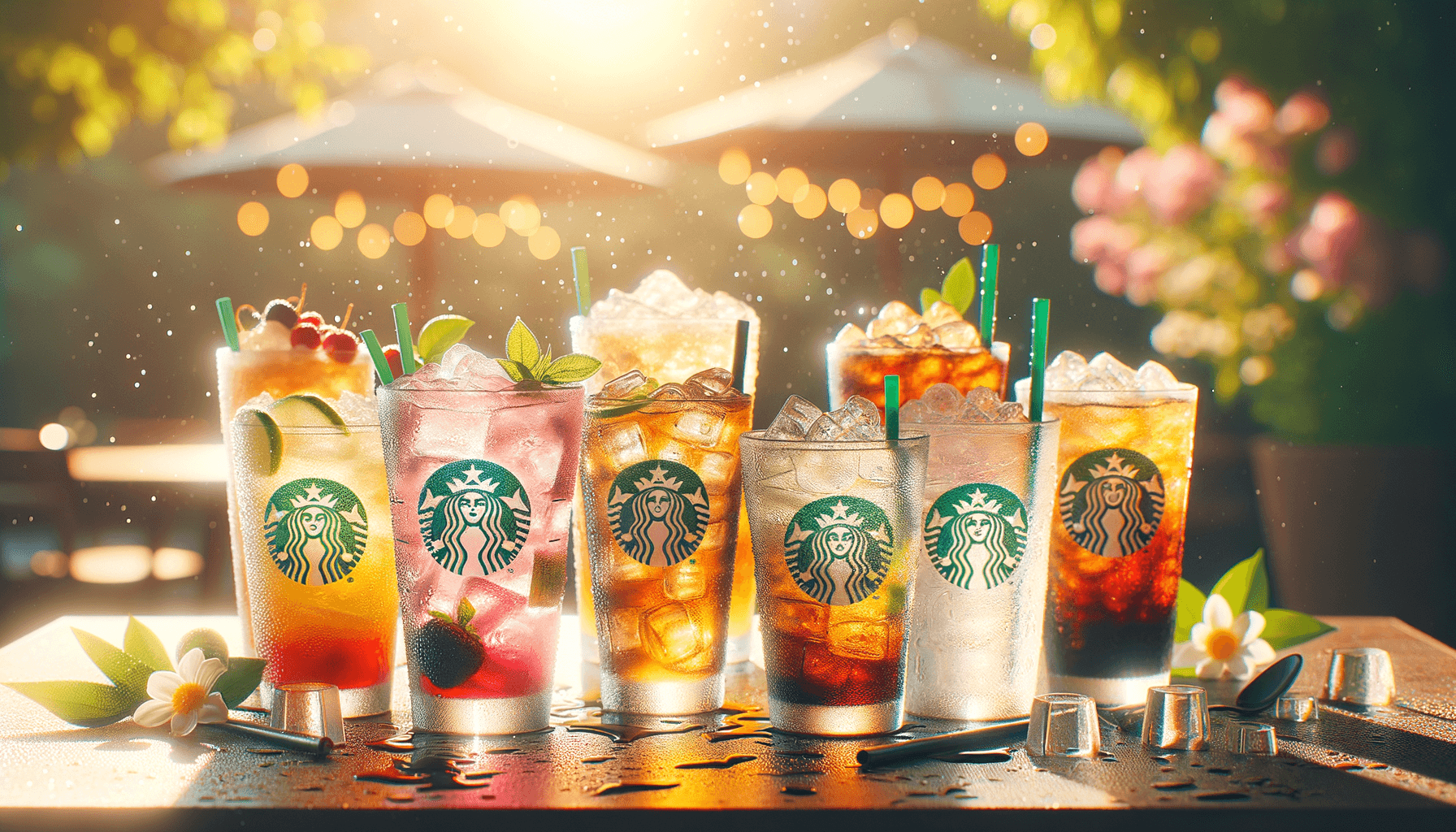 Iced Starbucks Drinks for Hot Summer Days