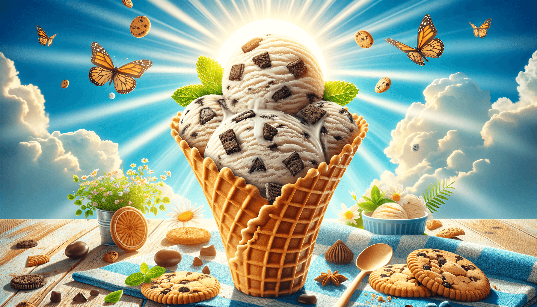 Cookies n Cream Ice Cream for Summer Treats